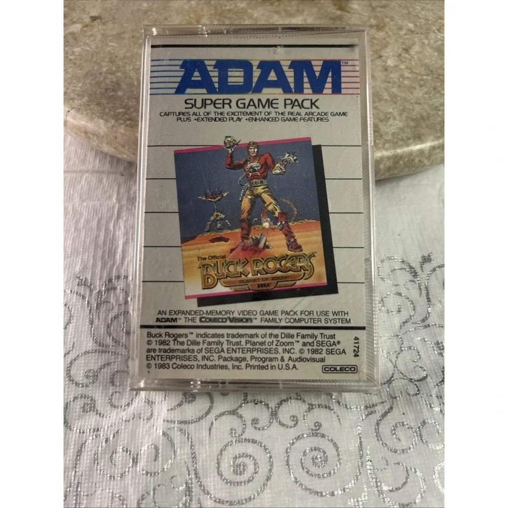 Buck Rogers: Planet of Zoom ColecoVision ADAM Super Game Pack Cassette